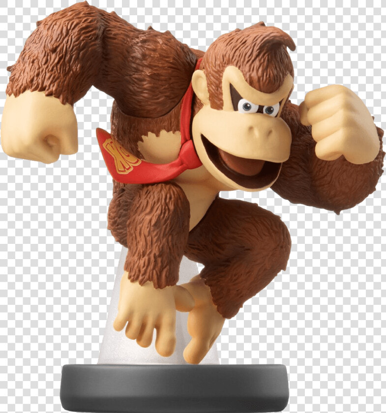 Amiibo Super Smash Bros   Donkey Kong Smash Amiibo  HD Png DownloadTransparent PNG