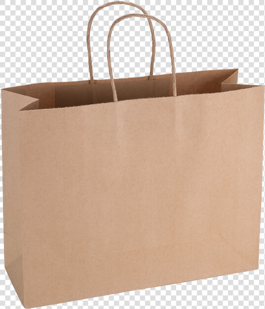 Transparent Brown Paper Bag Png   Wide Paper Bag  Png DownloadTransparent PNG