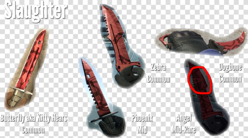 Csgo Fade Knife Best Steam Munity Guide Cs   Csgo Slaughter Patterns  HD Png DownloadTransparent PNG