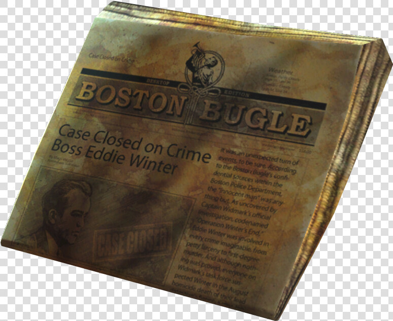 Bugle Png   Boston Bugle   Fallout 4 Boston Bugle  Transparent PngTransparent PNG