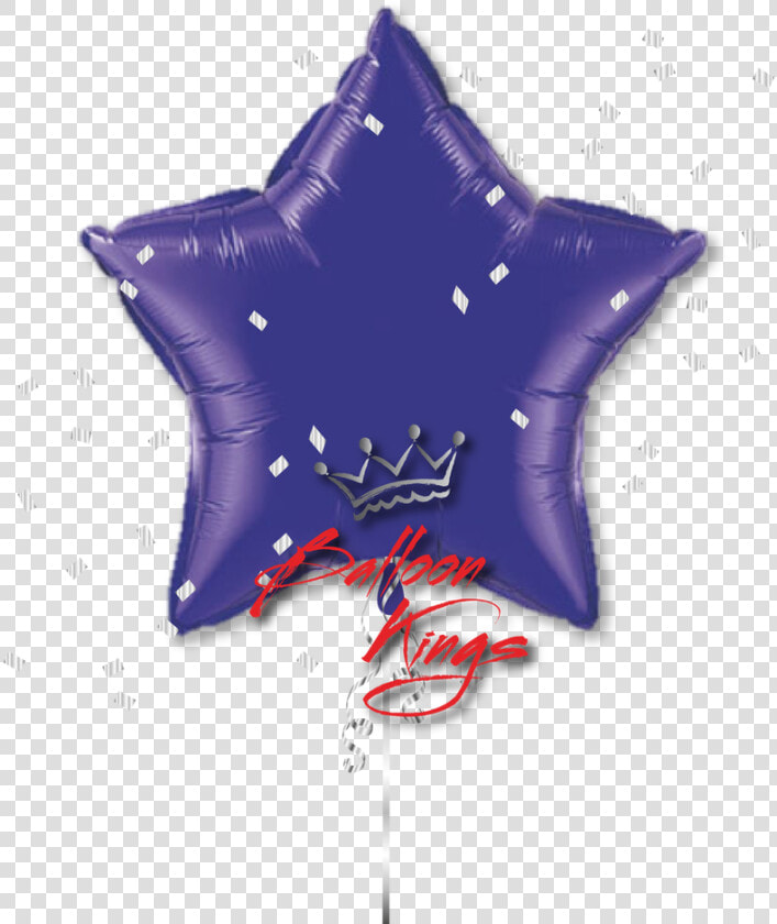 Large Purple Star   Red Star Balloons  HD Png DownloadTransparent PNG