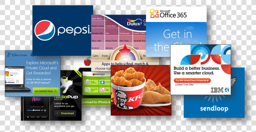 Banner Ads Bunting Media   Online Ads Banner  HD Png DownloadTransparent PNG