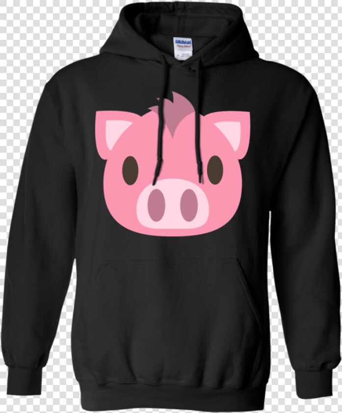 Pig Face Emoji Hoodie   Camp Crystal Lake Hoodie  HD Png DownloadTransparent PNG