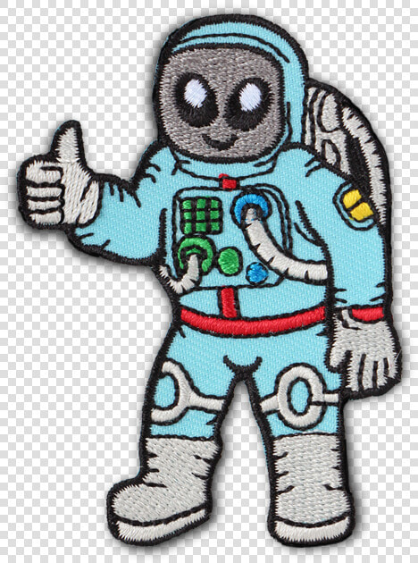 The Alien Astronaut Patch   Astronaut Clothes Cartoon  HD Png DownloadTransparent PNG