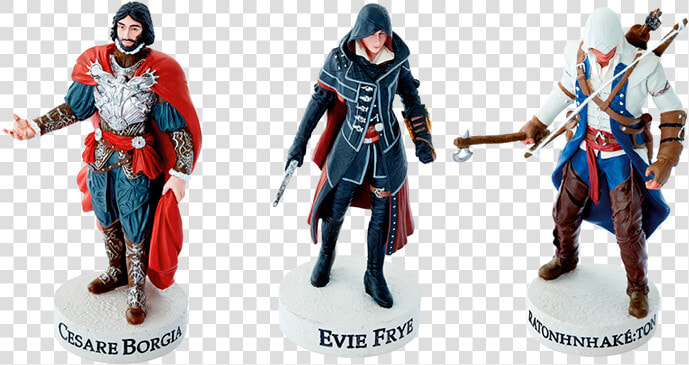 Assassin  39 s Creed Figurines Collection  HD Png DownloadTransparent PNG