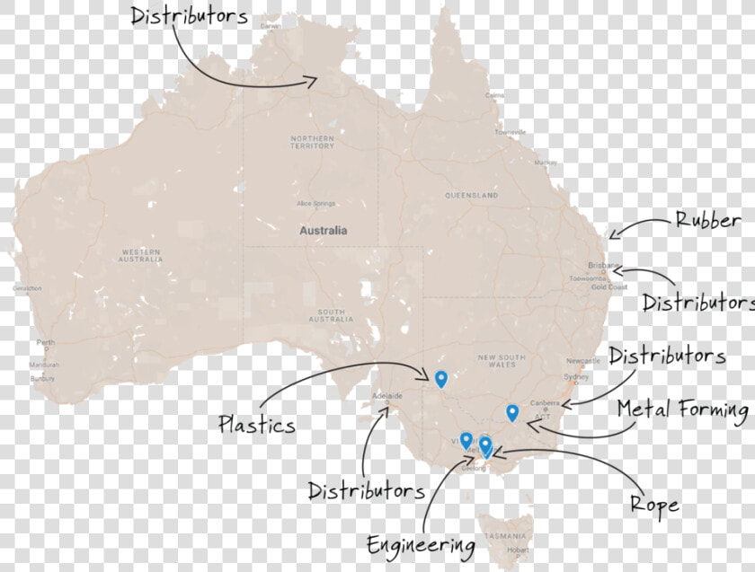 Map 4 Show No Background Website Cropped   Bondi Beach On A Map  HD Png DownloadTransparent PNG