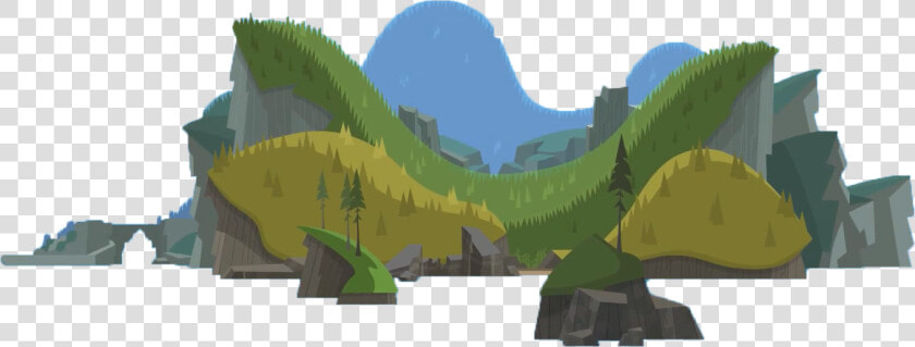 Distant Pahkitew Island   Island Mountain Cartoon Png  Transparent PngTransparent PNG