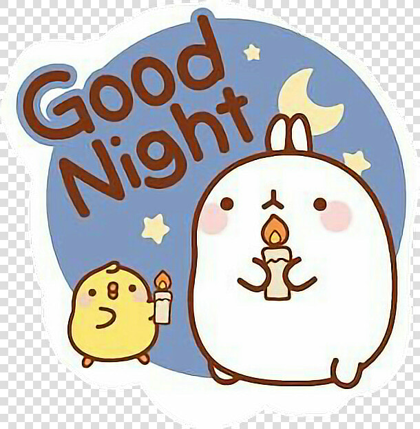 Transparent Goodnight Clipart   Good Night Cartoon Stickers  HD Png DownloadTransparent PNG