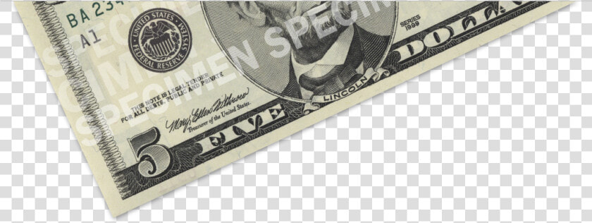 2000  5 Raised Printing   Three Five Dollar Bills  HD Png DownloadTransparent PNG