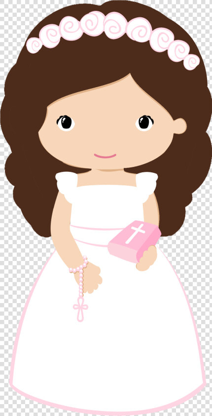 Maria Jose  First Communion  Paper Quilling  Taps    First Holy Communion Girl Clip Art  HD Png DownloadTransparent PNG