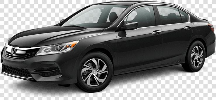 Accord Sedan Front   Hyundai Accent 2015 Black  HD Png DownloadTransparent PNG