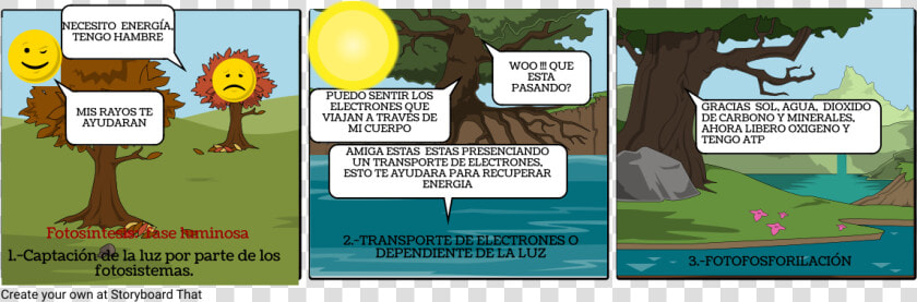 Fotosíntesis Fase Luminosa Comic  HD Png DownloadTransparent PNG