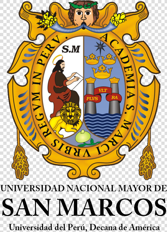 Unmsm Escudo Y Nombre 2   Logo San Marcos Png  Transparent PngTransparent PNG