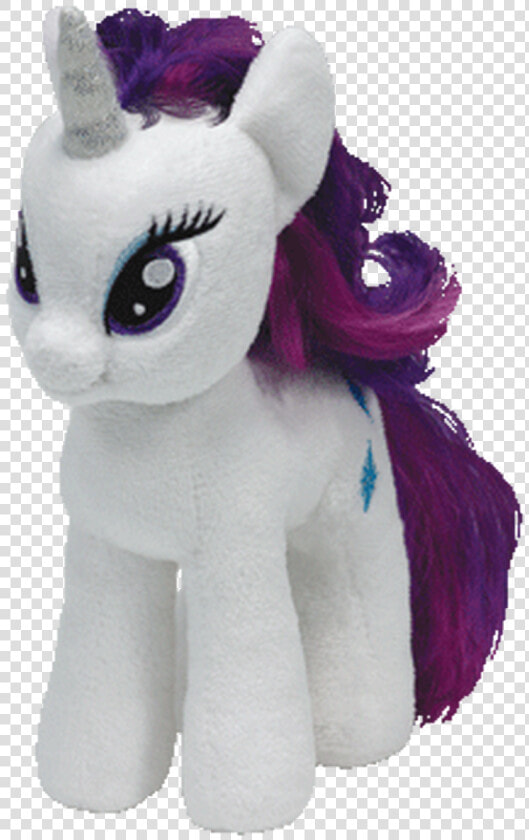 My Little Pony Rarity 8 inch Plush   My Little Pony Ty Doll Rarity  HD Png DownloadTransparent PNG