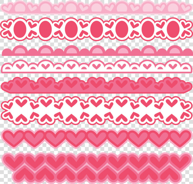 Valentine Borders Miss Kate Cuttables  HD Png DownloadTransparent PNG