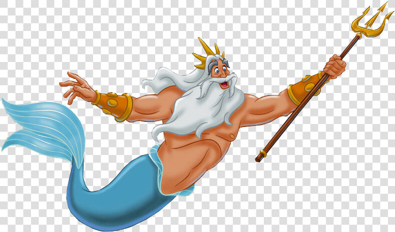 Little Mermaid King Triton Png  Transparent PngTransparent PNG