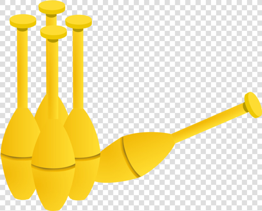 Line yellow bowling Pin   Bowling  HD Png DownloadTransparent PNG