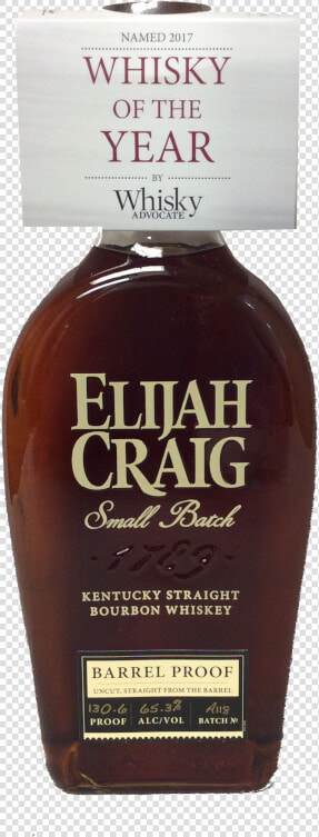 Elijah Craig Small Batch Barrel Proof   Single Malt Whisky  HD Png DownloadTransparent PNG