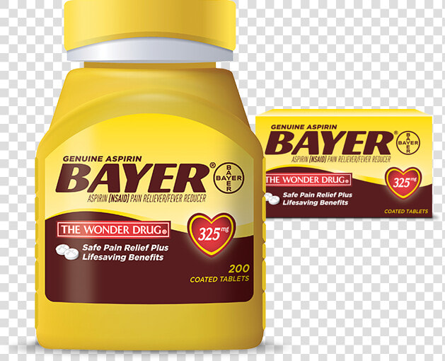 Bayer Genuine Bottle Product Offers   Bayer Aspirin 325 Mg  HD Png DownloadTransparent PNG