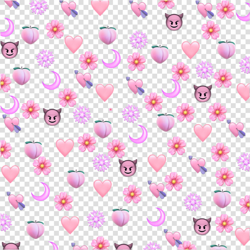  heart  love  iphone  emoji  background  hearts  pink  HD Png DownloadTransparent PNG