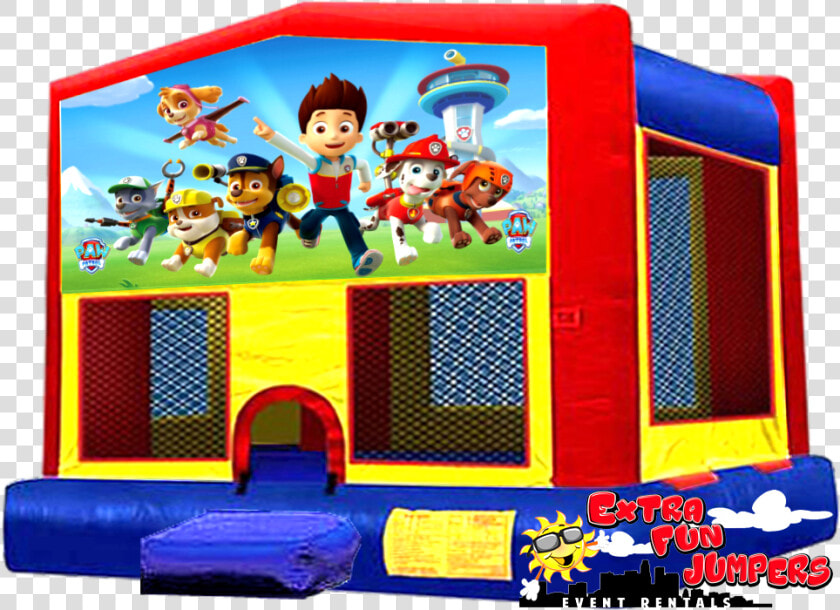 Paw Patrol Bouncer   Paw Patrol Jumper  HD Png DownloadTransparent PNG