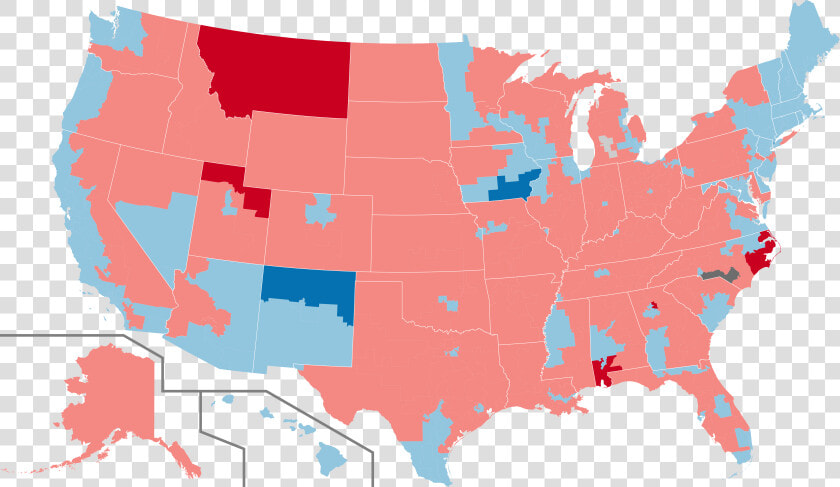 2020 Us House Map   Us House Map 2016  HD Png DownloadTransparent PNG