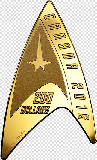 Delta Coin   Canadian Mint Star Trek  HD Png DownloadTransparent PNG