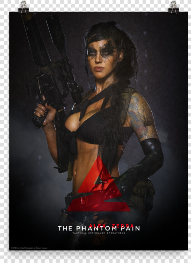 Quiet Phantom Pain Poster  HD Png DownloadTransparent PNG