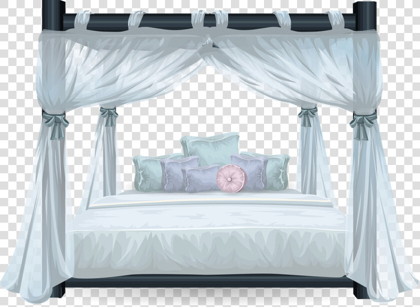 Four Poster Bed Clipart  HD Png DownloadTransparent PNG