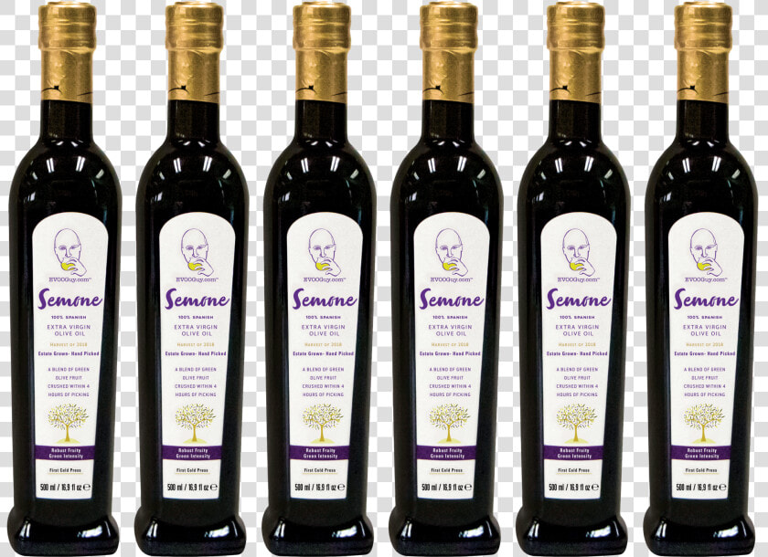 Com Semone Extra Virgin Olive Oil Premium 100  Spanish   Wine Bottle  HD Png DownloadTransparent PNG