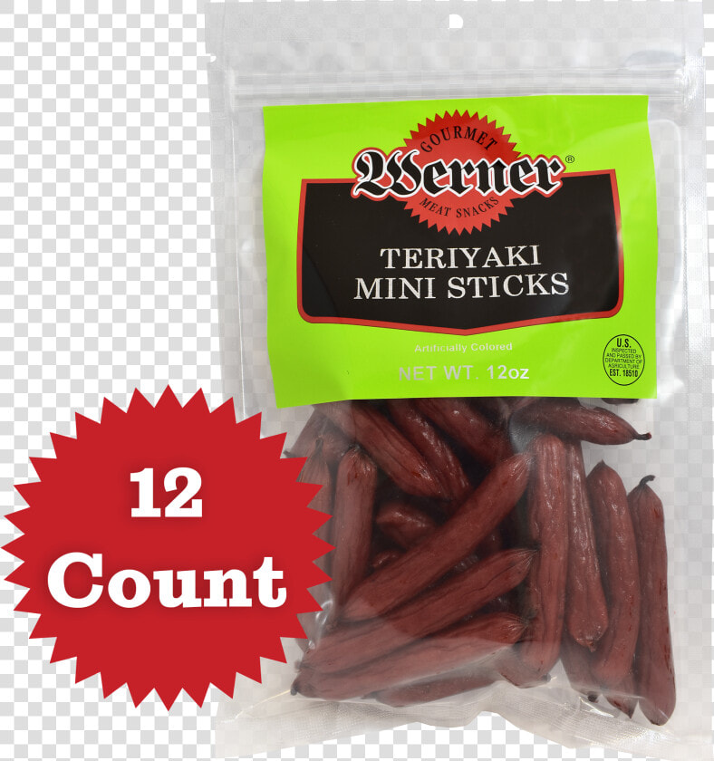 Teriyaki Mini Sticks Class   Salt On Pepperoni Stick  HD Png DownloadTransparent PNG