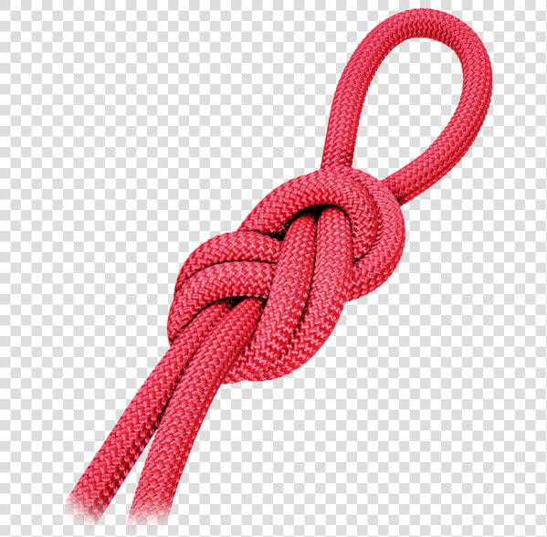 Climbing Rope Knot Mountaineering Cordino   Climbing Rope Rope With Knot  HD Png DownloadTransparent PNG