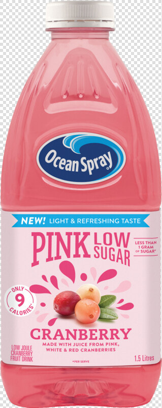 Ocean Spray Pink Lite Cranberry Juice  HD Png DownloadTransparent PNG