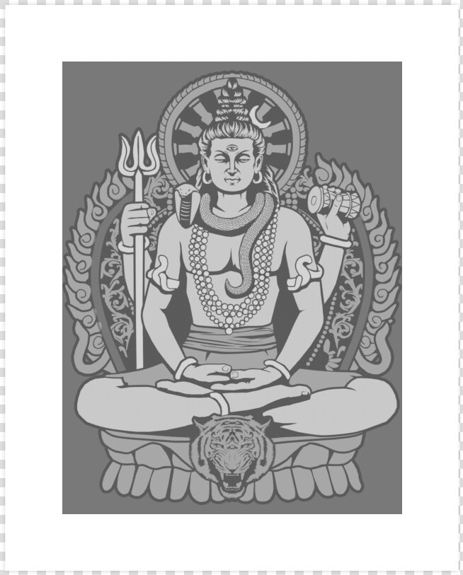 Clip Art Lord Art Print Stuff   Lord Shiva Shirt  HD Png DownloadTransparent PNG