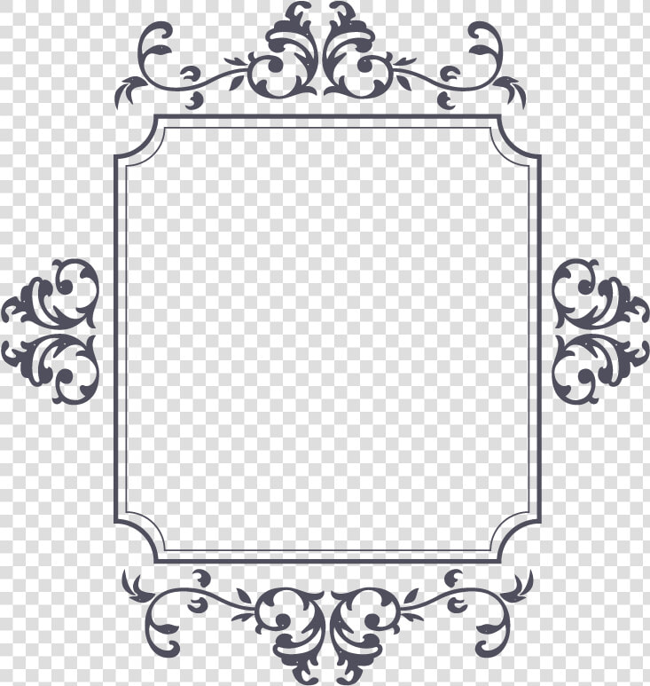 Clip Art Ornament Border   Border Vintage Png Ornament  Transparent PngTransparent PNG