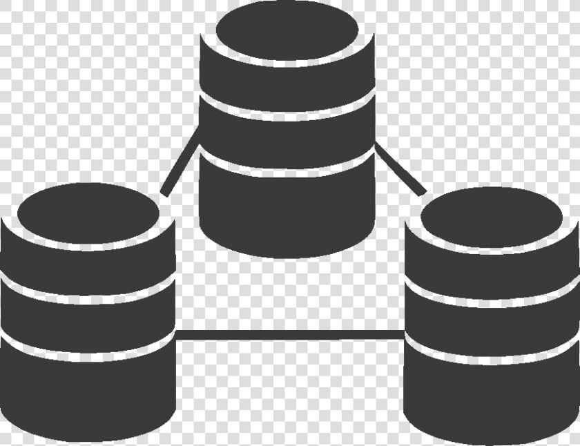 Database   Database Image Black And White  HD Png DownloadTransparent PNG