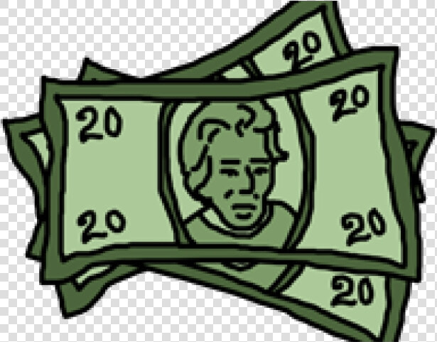 Bill Dollar Clipart Transparent Png   20 Dollar Bill Drawing  Png DownloadTransparent PNG