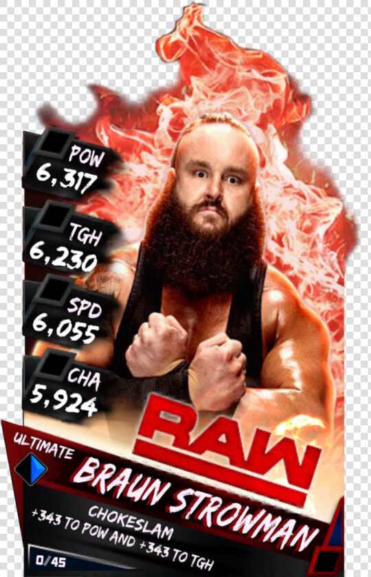 Wrestlemania Supercard Braunstrowman R10 Summerslam   Wwe Supercard Roman Reigns Ultimate  HD Png DownloadTransparent PNG