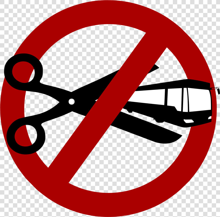 Dont Cut Local Public Transport Clip Arts   Dont Cut Clipart  HD Png DownloadTransparent PNG