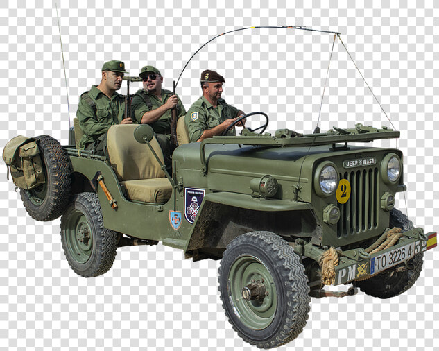 Jeep  War  Military  Army  Vehicle  Normandy  Soldier   Army Jeep Png  Transparent PngTransparent PNG