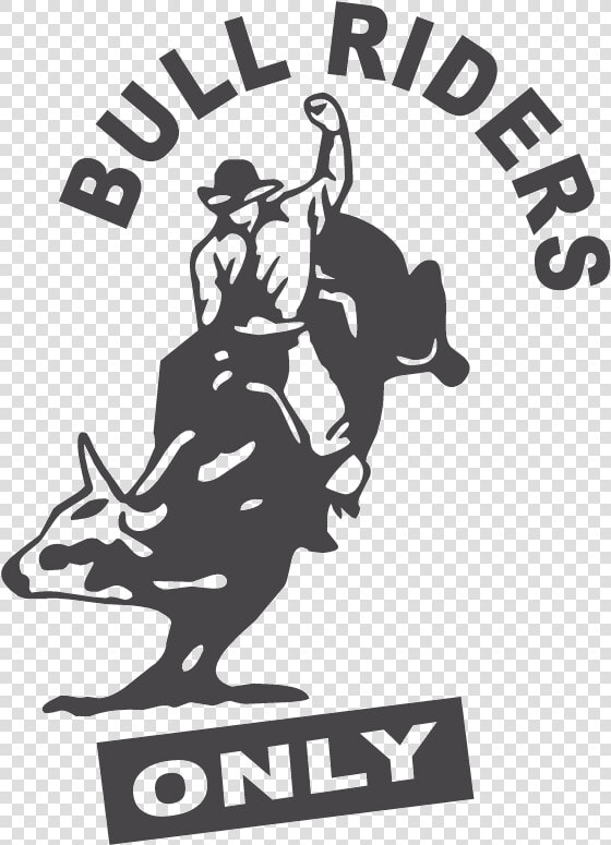 Bull Riding Logo Professional Bull Riders Cowboy   Bull Riding Decals  HD Png DownloadTransparent PNG