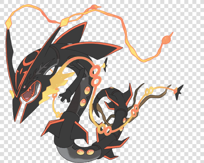 Transparent Decidueye Png   Mega Rayquaza Shiny Png  Png DownloadTransparent PNG