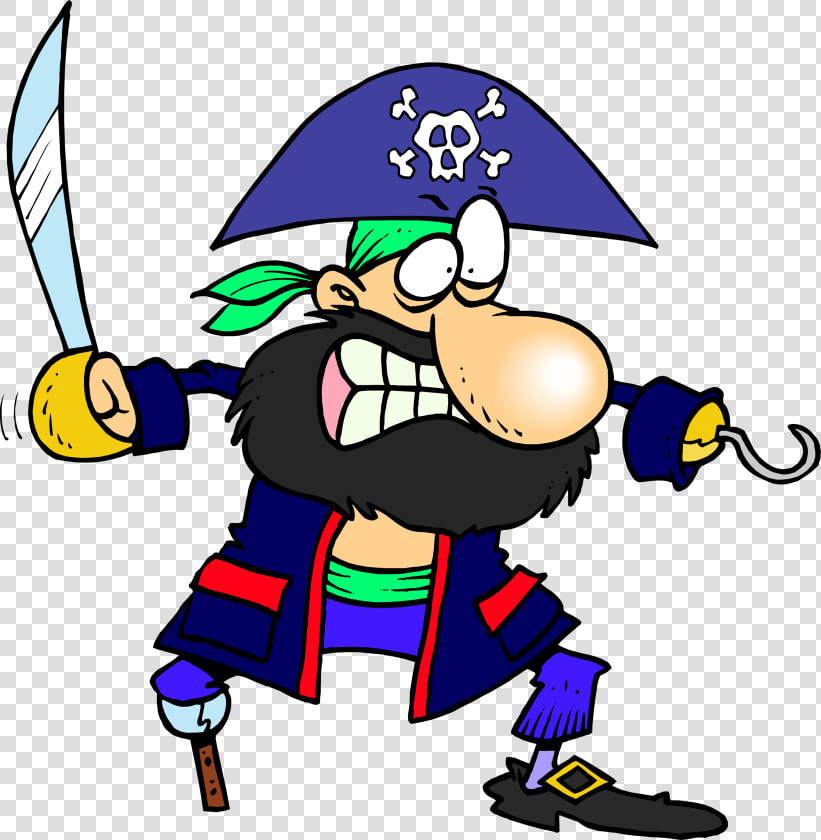 Captain Hook Piracy Pegleg Royalty free Sticker  HD Png DownloadTransparent PNG