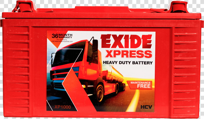 Exide express   Xp 1000 Exide Battery  HD Png DownloadTransparent PNG