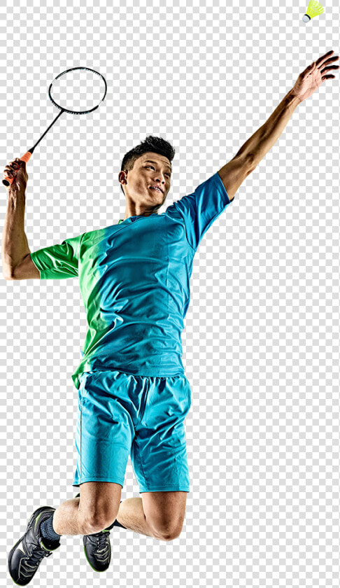 Accurate Flight Pattern   Badminton Man  HD Png DownloadTransparent PNG