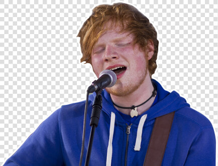 Ed Sheeran   Singing  HD Png DownloadTransparent PNG