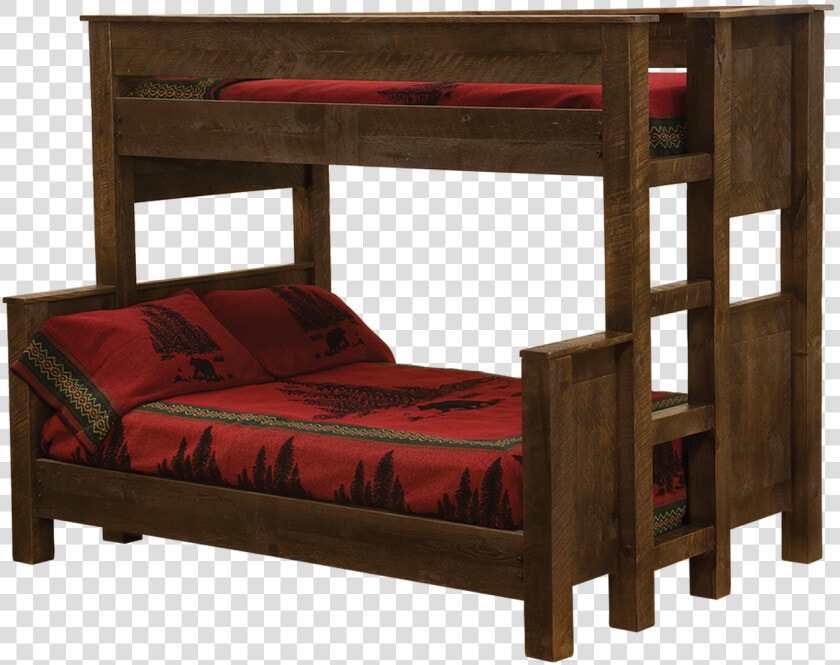 Frontier Bunk Bed   Bunk Bed Queen And Twin  HD Png DownloadTransparent PNG