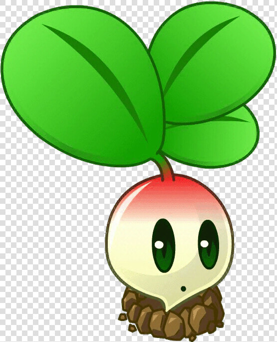 Crops Clipart Radish Plant   Small Radish Pvz  HD Png DownloadTransparent PNG