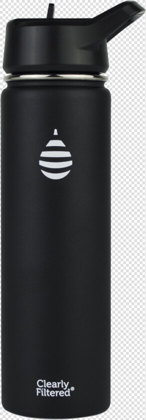 Insulated Stainless Steel Filtered Water Bottle   Water Bottle  HD Png DownloadTransparent PNG