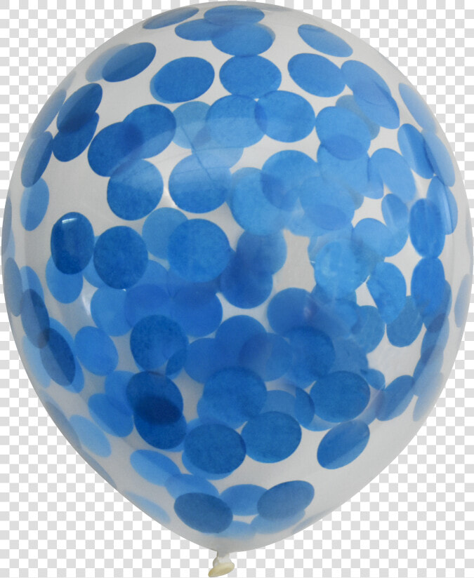 Transparent Blue Confetti Png   Blue Confetti Balloon Png  Png DownloadTransparent PNG